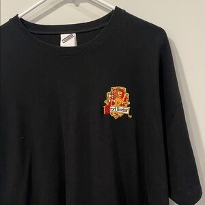 Warner Bros. Black Gryffindor Short Sleeve Tee